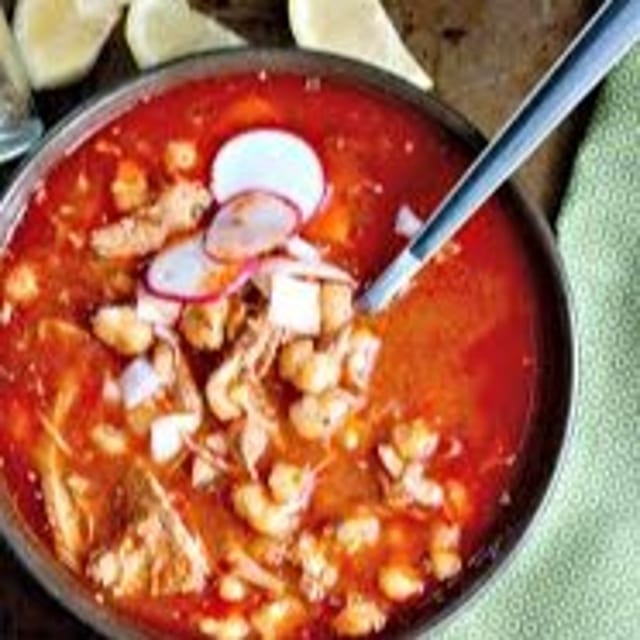 Pozole Soup.