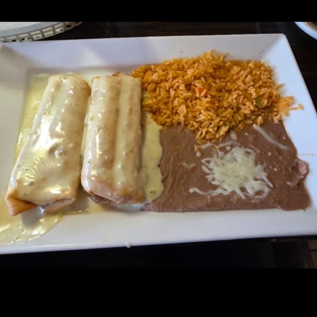 6. Veggie Chimichanga.