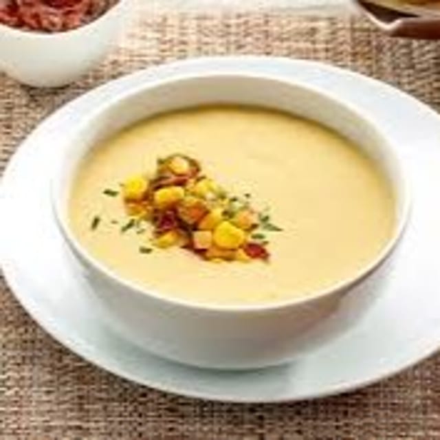 Crema de Elote Soup.