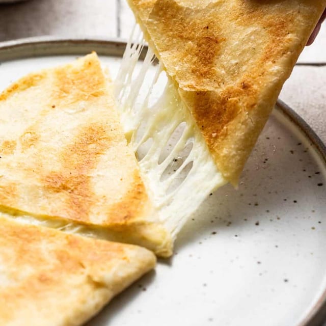 Cheese Quesadilla.