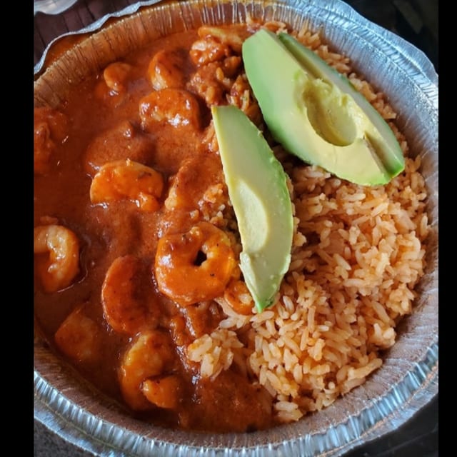 Camarones Chipotle.