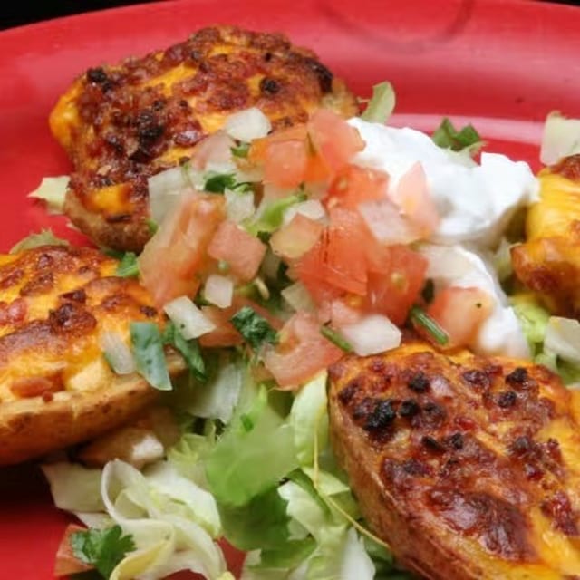 Mexican Potato Skins.