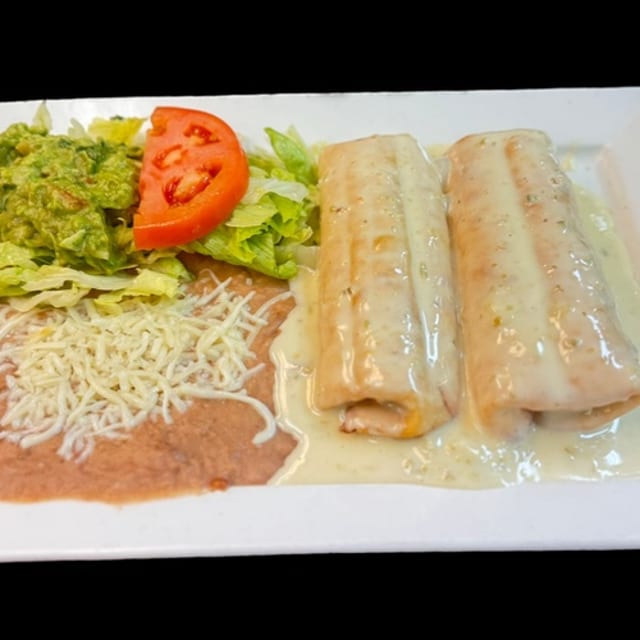 Chimichangas.