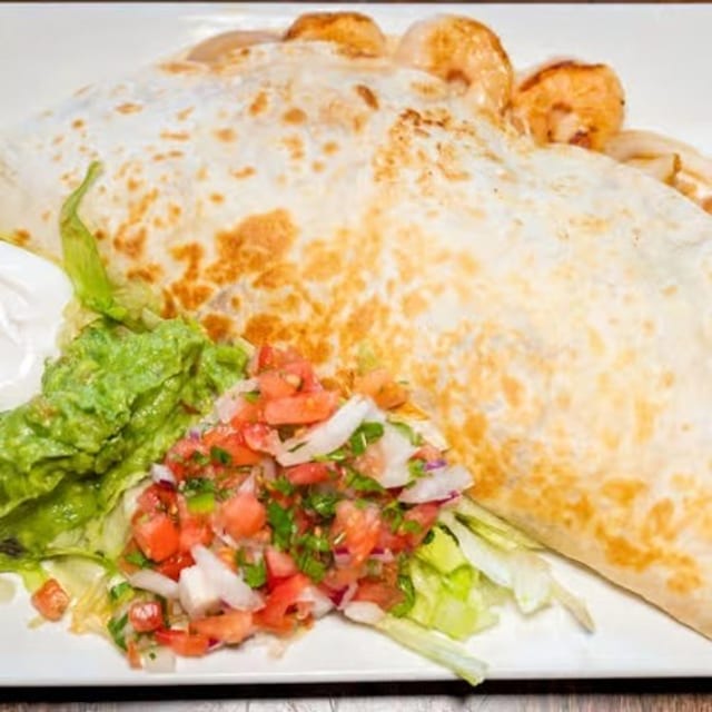 Shrimp Quesadilla Rellena.