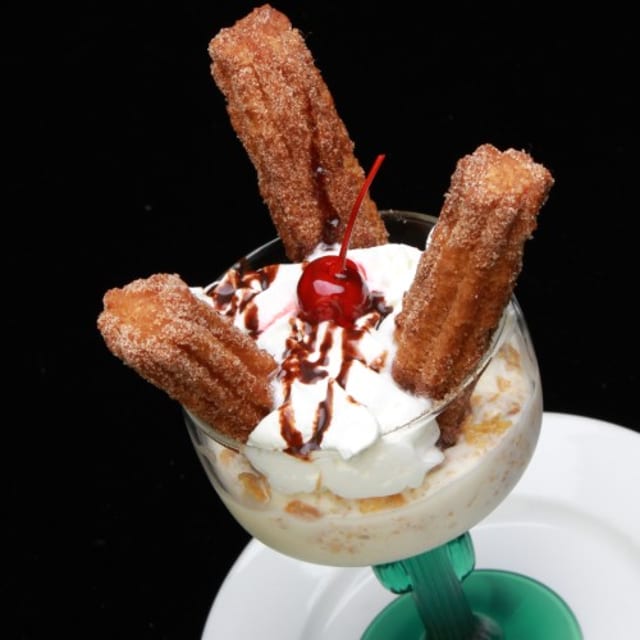 Churros & Ice Cream.