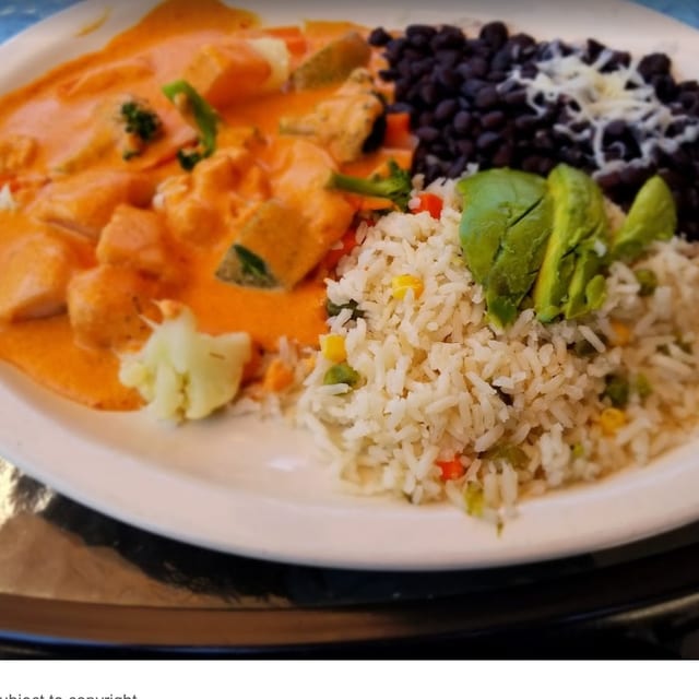 7. Vegetales A La Crema.