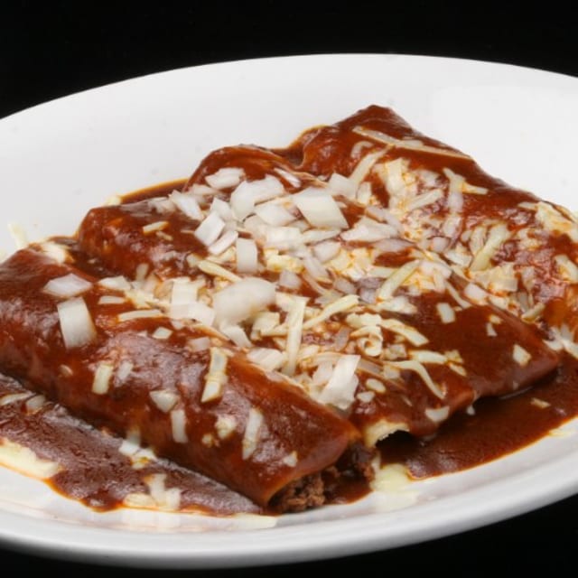 Enchiladas Poblanas.