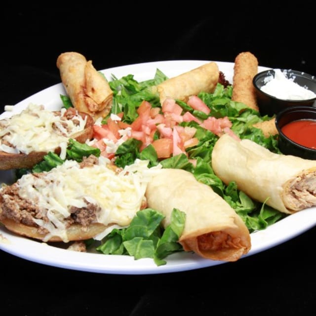 Don Juan Sampler Appetizer.