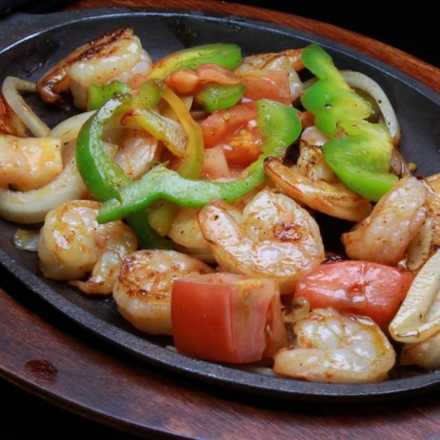Shrimp Fajitas.