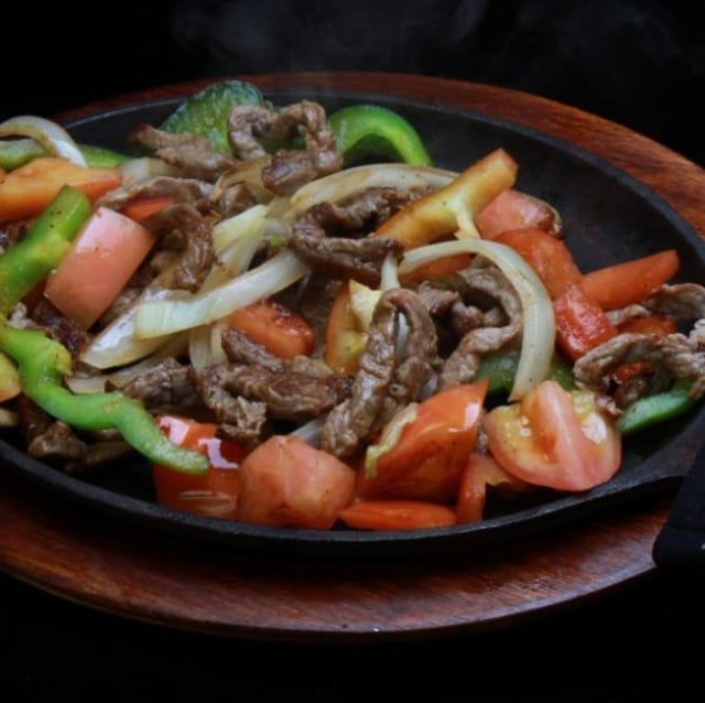 Steak Fajitas.