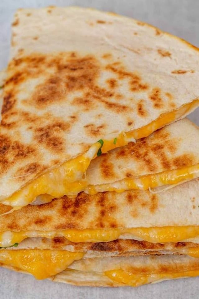 Cheese Quesadilla.