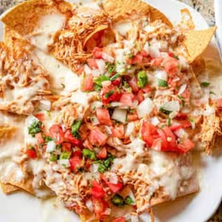 Chicken & Beans Nachos