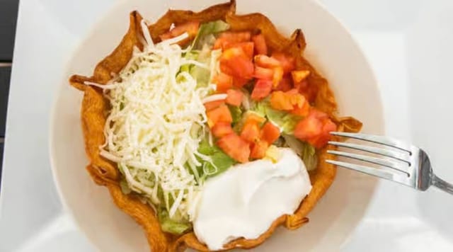 Lunch Taco Salad.